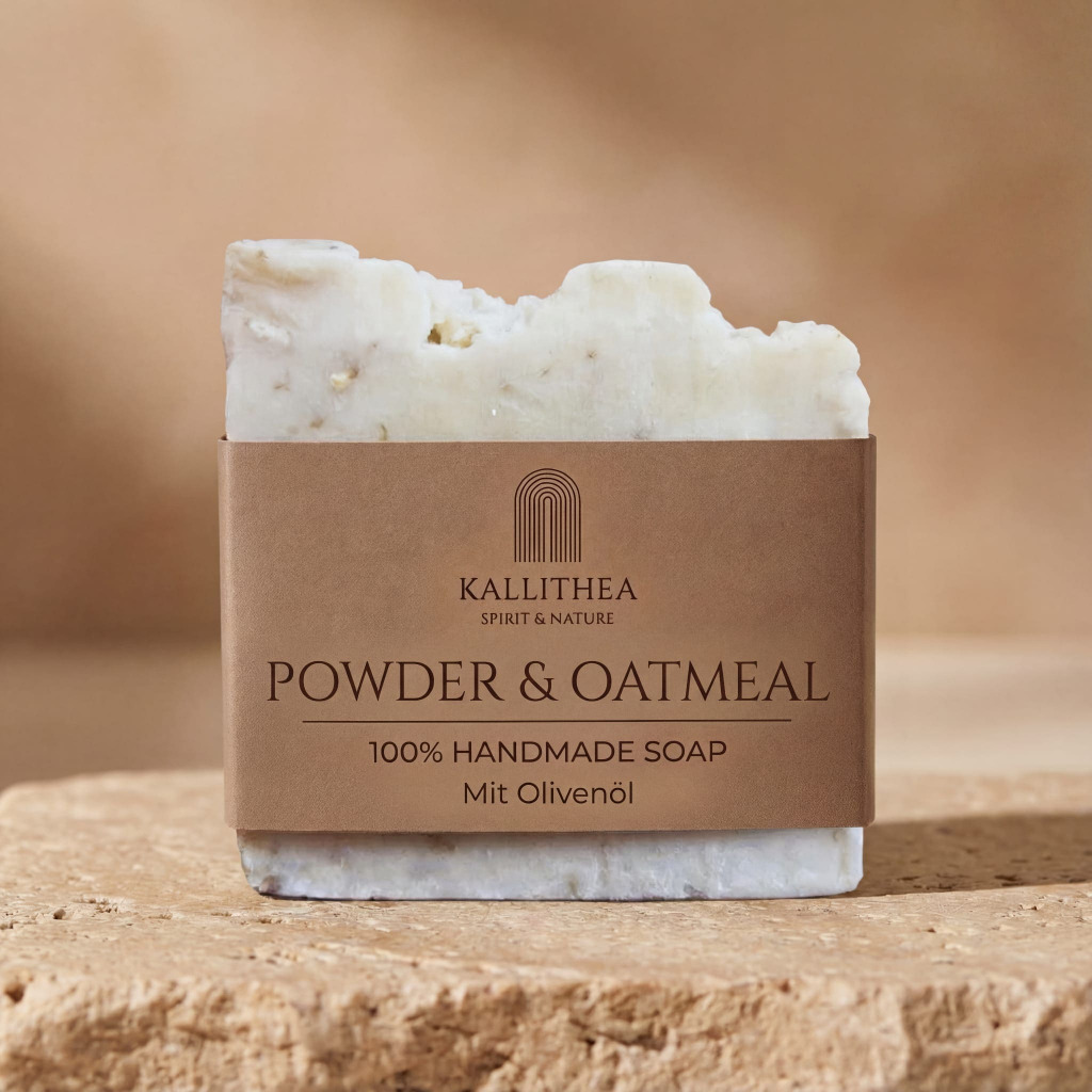 Handgemachte Seife POWDER OATMEAL