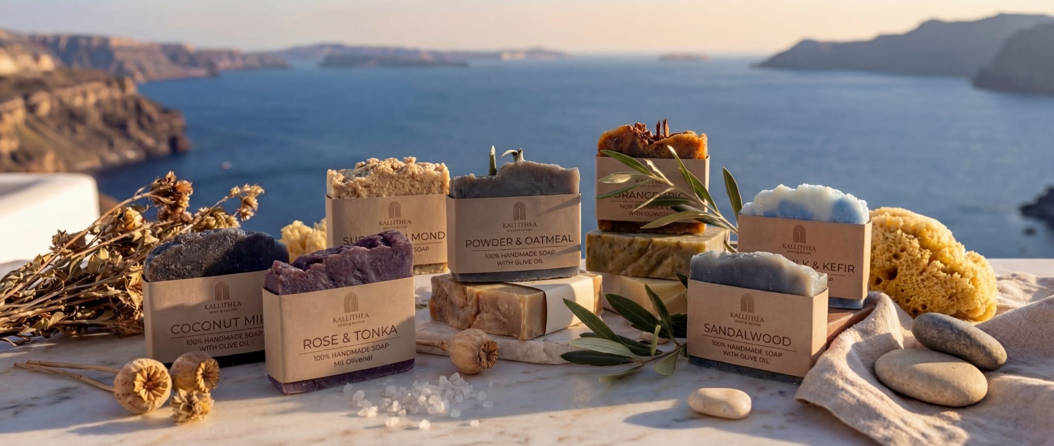 Kallithea Seifen Übersicht