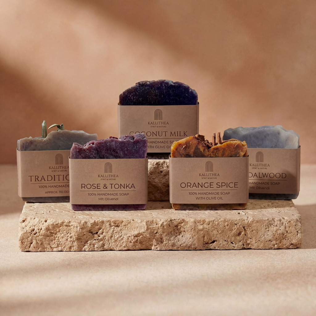 Mediterrane Reise: fünf Naturseifen aus Kos